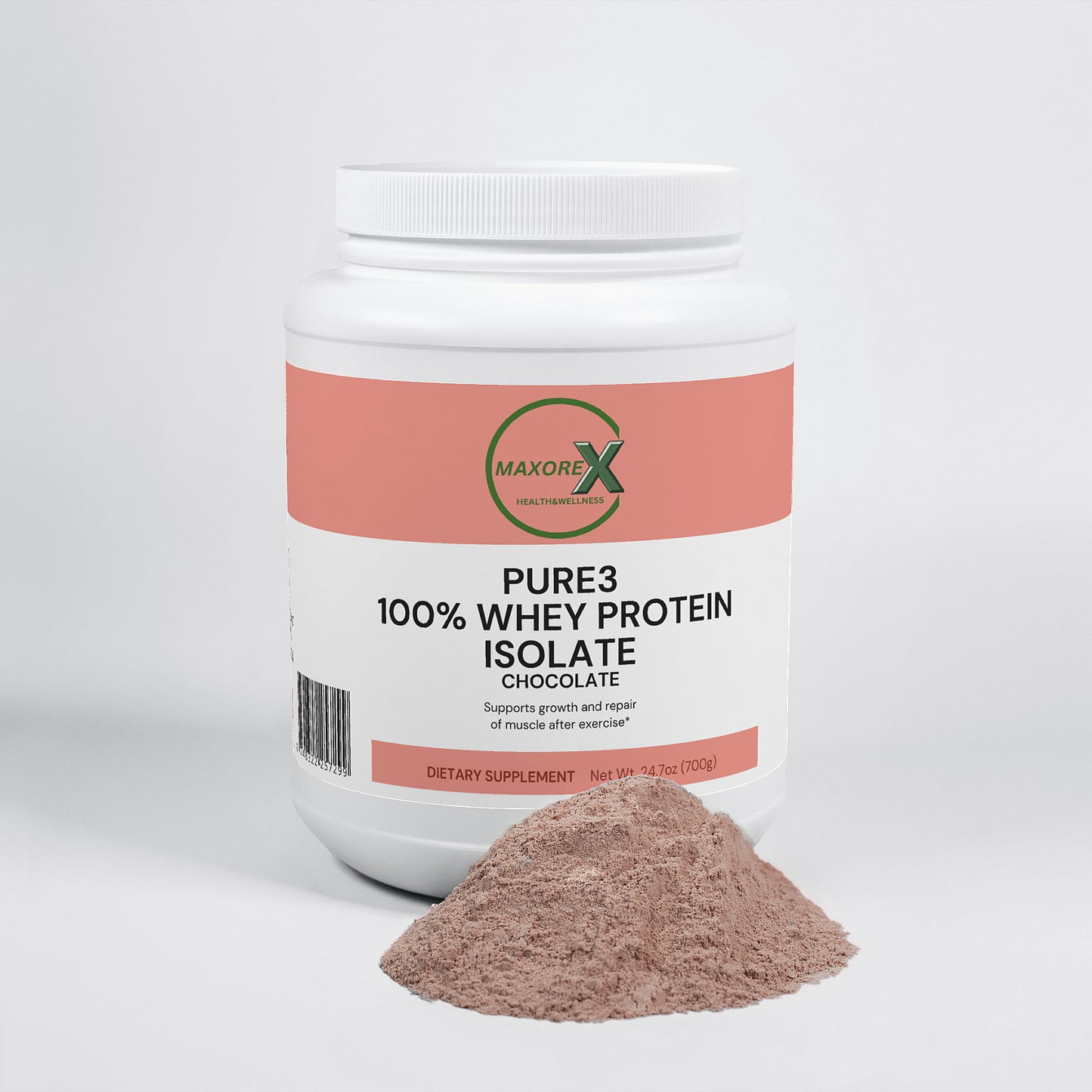 Pure3 100% Whey Protein Isolate (Chocolate)