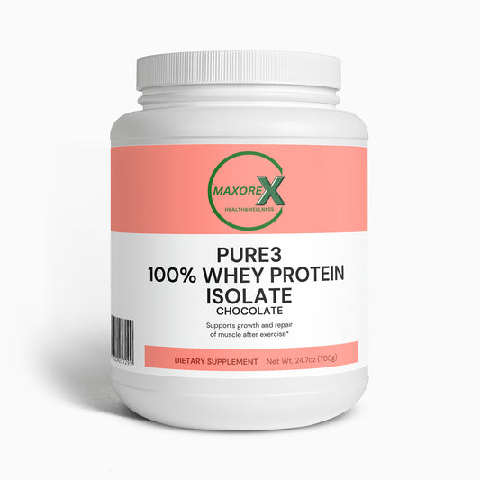 Pure3 100% Whey Protein Isolate (Chocolate)